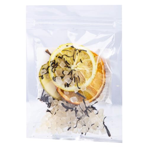 WSYLS Früchtetee Tea Apfeltee Früchtetee Beutel Teeblumen Früchtetee Früchtetee in Verschiedenen Geschmacksrichtungen (Apfel-Orangen-Schwarztee 15g) von WSYLS