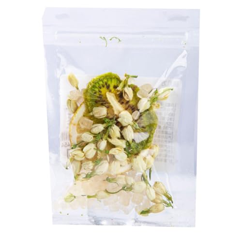 WSYLS Früchtetee Tea Apfeltee Früchtetee Beutel Teeblumen Früchtetee Früchtetee in Verschiedenen Geschmacksrichtungen (Jasmin-Kiwi-Tee 15g) von WSYLS