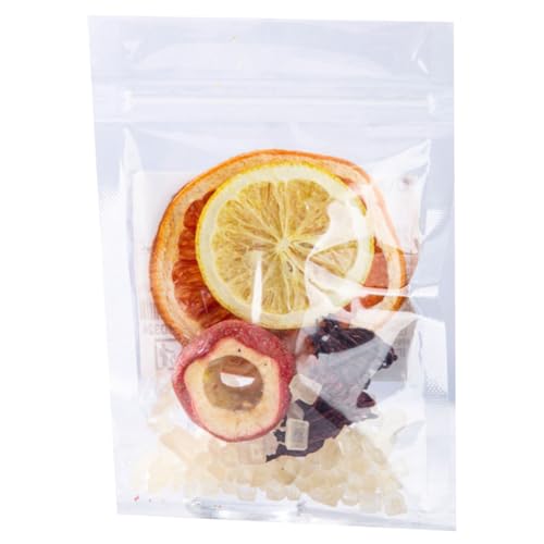 WSYLS Früchtetee Tea Apfeltee Früchtetee Beutel Teeblumen Früchtetee Früchtetee in Verschiedenen Geschmacksrichtungen (Weißdorn-Zitronen-Grapefruit-Tee 15g) von WSYLS