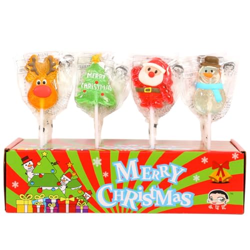 WSYLS Lollies Süßigkeiten Knabbereien Candy Sweets Süßigkeiten Lebensmittel Geschenkkörbe Lollipop 1 Box Insgesamt 12 von WSYLS