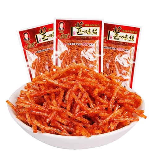 WSYLS Scharfe Und Würzige Food Latiao Süße Und Würzige Speisen Hot＆Spicy Food Snacks 22g/packs*10 von WSYLS