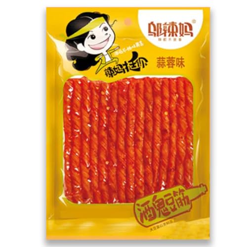 WSYLS Scharfe Und Würzige Food Latiao Süße Und Würzige Speisen Hot＆Spicy Food Snacks 70g/pack (Knoblauch) von WSYLS