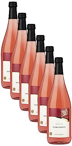 WZG Württemberger Wein Schillerwein QW halbtrocken (6 x 1.0 l) von WZG