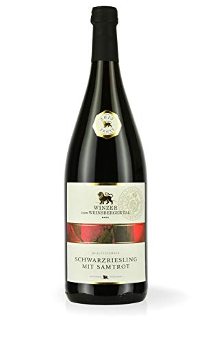 Winzer vom Weinsberger Tal Weinsberger Tal Schwarzriesling mit Samtrot Qw halbtrocken (1 x 1,0l) von WZG