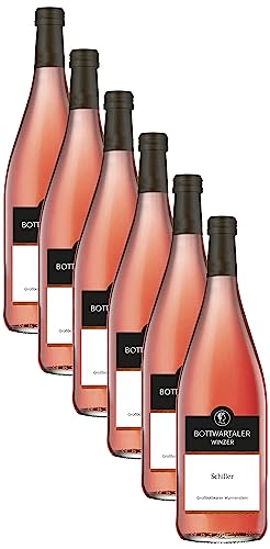 WZG Württemberger Wein Grossbottwarer Wunnenstein Schillerwein QW halbtrocken (6 x 1,0l) von WZG