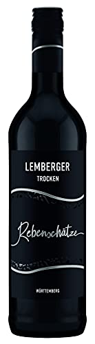 Württemberger Wein REBENSCHÄTZE Lemberger Qualitätswein trocken (1 x 750 ml) von WZG