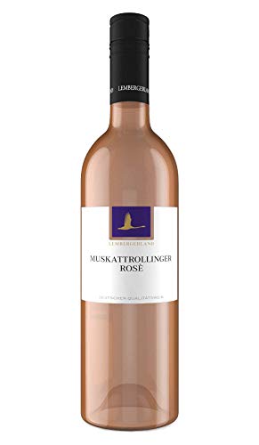 Württemberger Wein Roßwager Stromberg Muskat-Trollinger rosé QW halbtrocken (1 x 0.75 l) von WZG