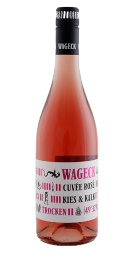 Wageck Cuvée Rosé Kies und Kalk 2023 | Pfalz – Deutschland | 1 x 0,75 Liter von Wageck Pfaffmann