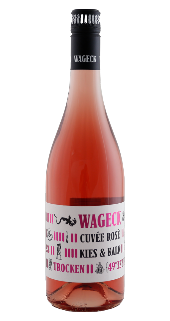 Wageck Cuvée Rosé Kies und Kalk 2023 von Wageck Pfaffmann