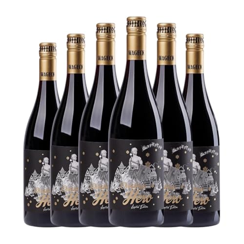 Wageck Christmas Hero Trocken Pfälz 75 cl Rotwein (Karton mit 6 Flaschen von 75 cl) von Wageck