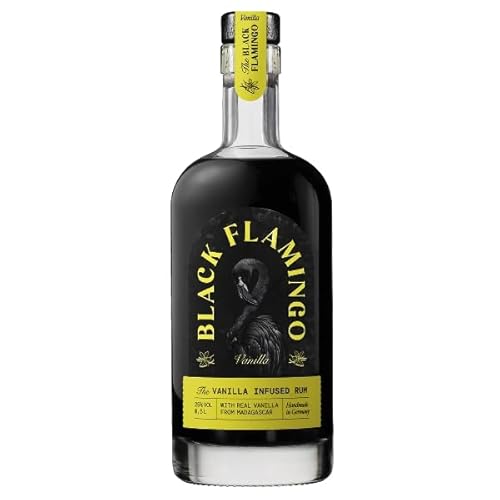 Wagemut Black Flamingo Vanilla Rum Likör 25% - Mit echter Madagaskar Vanille von Wagemut