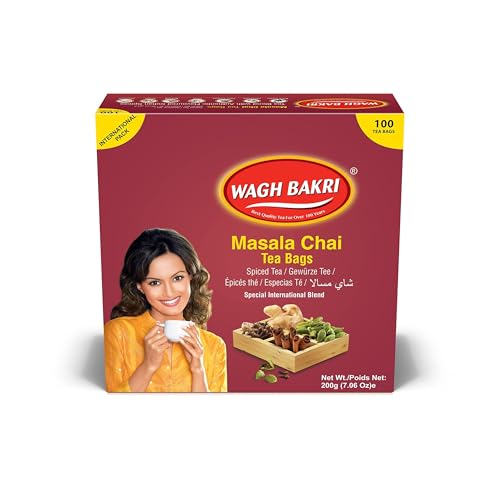 Wagh Bakri - 100 Teebeutel Masala Chai Tee von Wagh Bakri