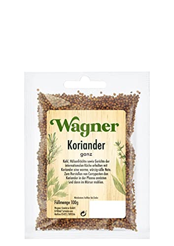 Wagner Gewürze Koriander ganz, 5er Pack (5 x 100 g) von Wagner Gewürze