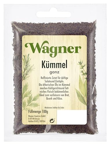 Wagner Gewürze Kümmel ganz, 7er Pack (7 x 100 g) von Wagner Gewürze