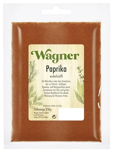 Wagner Gewürze Paprika edelsüß (1 x 250 g) von Wagner Gewürze