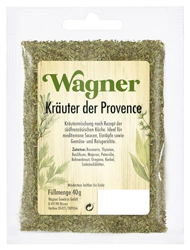 Wagner Green Forest Kräuter der Provence (1 x 40 g) von Wagner Gewürze
