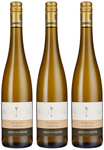 Wagner-Stempel Siefersheimer Riesling QbA "Porphyr" 2014/2015 Trocken (3 x 0.75 l) von Wagner-Stempel