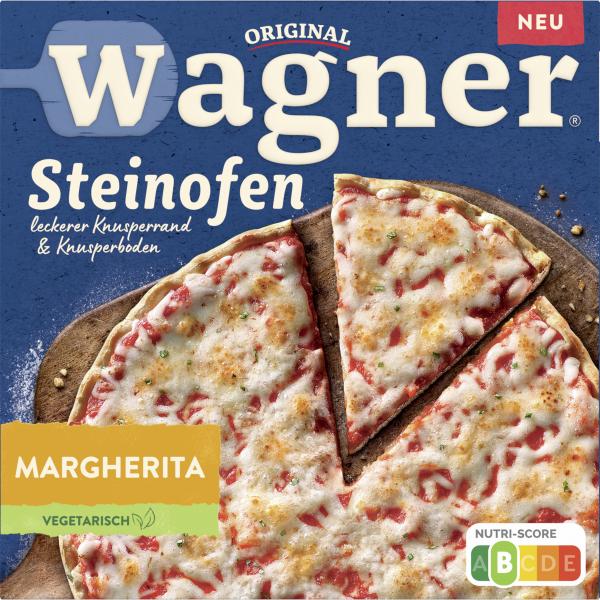 Original Wagner Steinofen Pizza Margherita Vegetarisch mit Mozzarella von Wagner