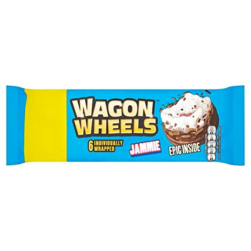 Lastwagen-Räder 6 einzeln verpackt Jammie (Packung mit 16 x 6pk) von Wagon Wheels