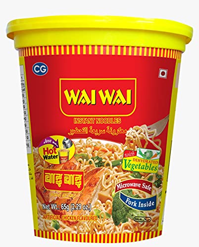 WAI WAI Huhnbecher Nudeln, 65 g von Wai Wai