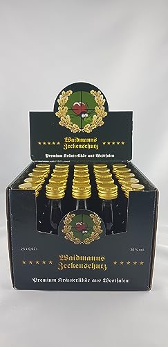 Waidmanns Zeckenschutz Premium Kräuterlikör 25 x 2cl von Waidmanns Zeckenschutz