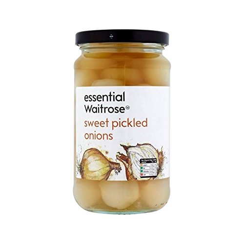 Essential Waitrose Sweet Pickled Onions 440g, 2 Pack von Waitrose