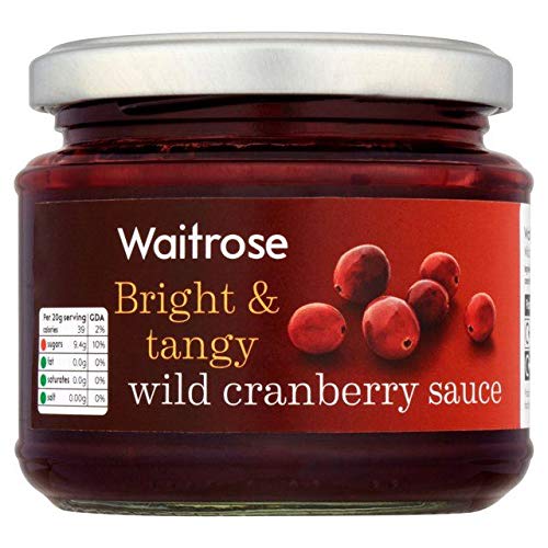 Hell Und Spritzig-Sauce Waitrose 205G Wilde Preiselbeere von Waitrose