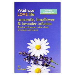 Lovelife Kamille, Lavendel Limeflower & Infusion Teebeutel 20er Waitrose 30g von Waitrose