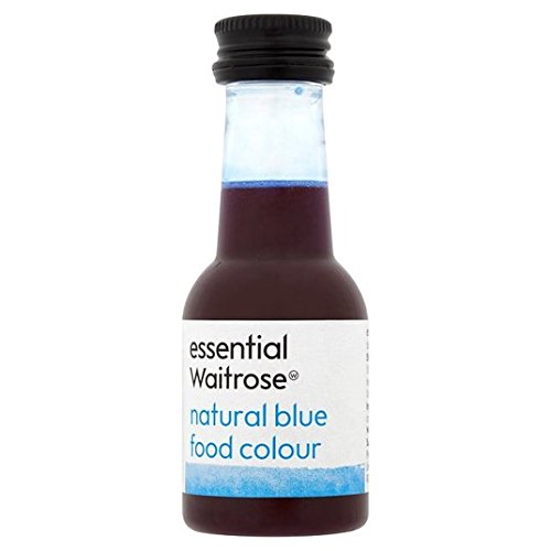 Natürliche Blaue Lebensmittelfarbe Wesentliche Waitrose 38Ml von Waitrose