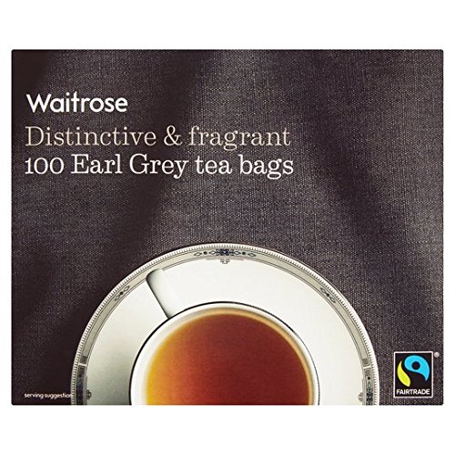 Waitrose Earl Grey Teebeutel, 100 Stück pro Packung von Waitrose