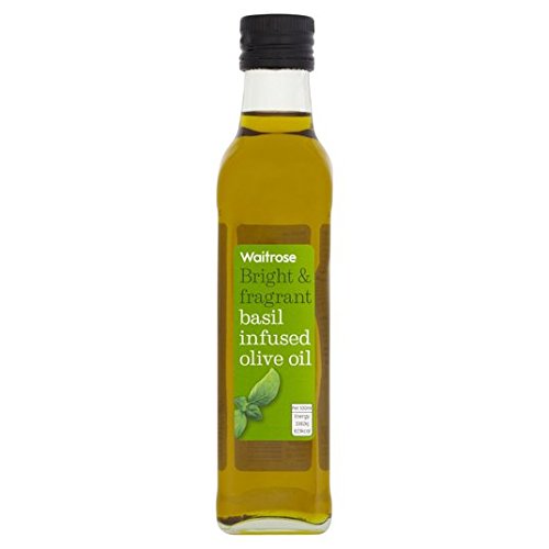 Waitrose Mit Basilikum angereichertes Olivenöl, 250 ml von Waitrose