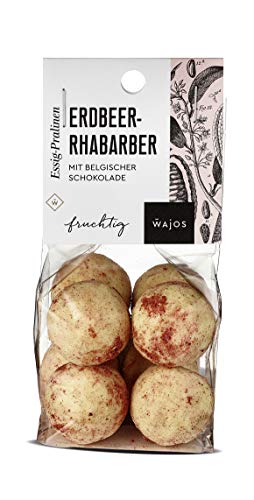 Essig-Pralinen Erdbeer-Rhabarber 100g I Wajos Pralinen Selection von wajos