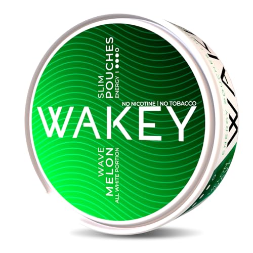 Wakey Wach, Wave Melon, Energy Pouches Snus Koffeinbeutel, 50 mg pro Beutel, 10er_5er_1er (1) von Wakey