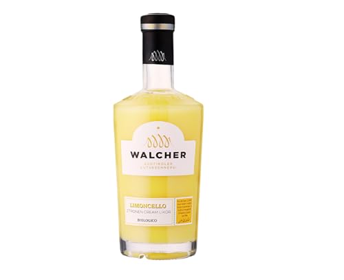 Walcher Limoncello Cream 17% BIO – Außergewöhnlicher Creme- Likör aus frischen Bio-Zitronen und samtiger Sahne (1 x 0,7l) von Walcher