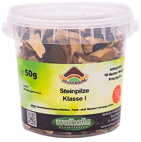 Steinpilze Klasse I 50g von Walhalla Delikatessen