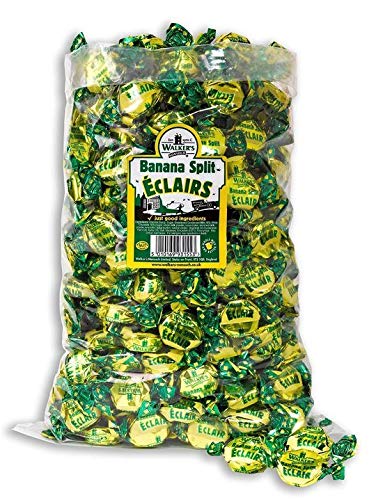 Walkers Nonsuch Süßigkeiten – Bananensplit-Eclairs – Hochzeit/Partytasche 2,5 kg von Walkers Nonsuch