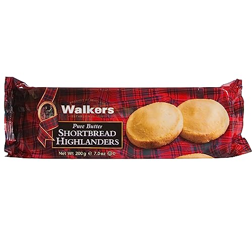 Scotland walkers established 1898 pure butter shortbread Highlanders von Walkers