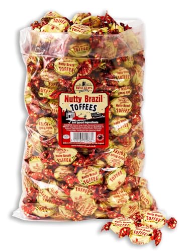 WALKERS NUTTY BRAZIL TOFFEES - 2.5KG von Walkers