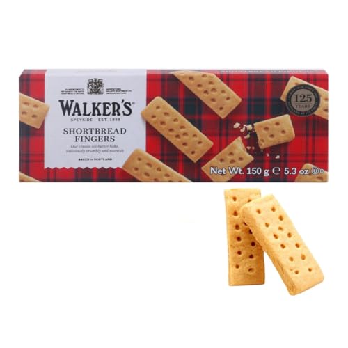 Walkers | Englische Kekse Butter und Salz - 1 Blister | Schottisches Butter-Shortbread | Traditionelle englische Kekse von Walkers