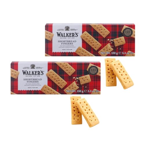 Walkers | Englische Kekse Butter und Salz - 2 Blister | Schottisches Butter-Shortbread | Traditionelle englische Kekse von Walkers