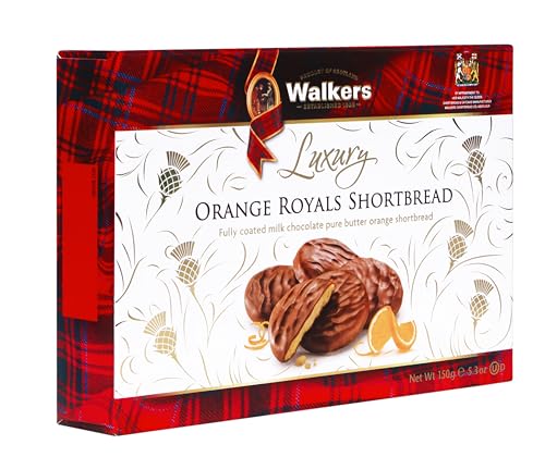 Walkers Luxury Shortbread Orange, 1er Pack (1 x 150 g) von Walkers