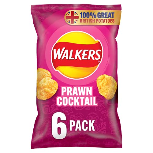 Walkers Prawn Cocktail 6-Pack / 12 x 6 x 25g von Walkers