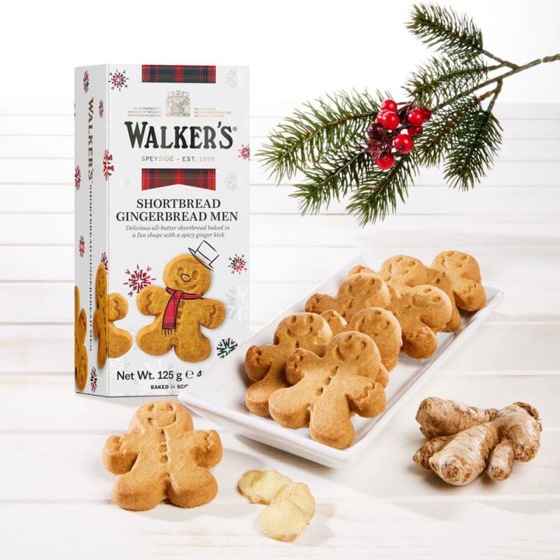 Walkers Pure Butter Shortbread Lebkuchenfiguren von Walkers