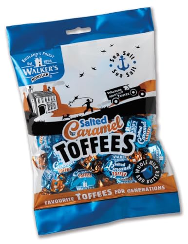 Walkers SALTED CARAMEL TOFFEE 12 x 150 Gramm von Walkers