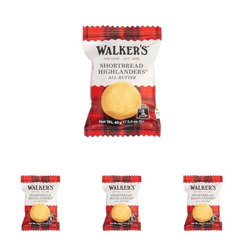 Walkers Shortbread, 40 g (Packung mit 4) von Walkers