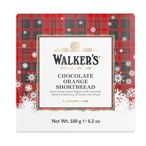 Walkers | Shortbread Chocolate-Orange | mit Milchschokolade und kandierten Orangen | 180 g von Walkers