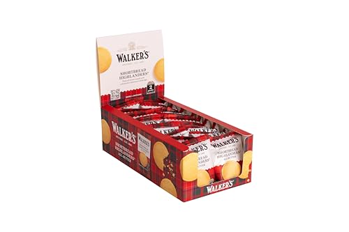 Walkers Shortbread Doppelpack Highlander, traditionelles schottisches Rezept für reine Butter, 40 g (18 x Doppelpackung) von Walkers