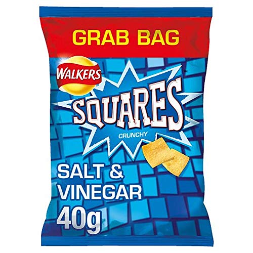 Walkers Quadratische Salz- und Essig-Snacks, 40 g von Walkers