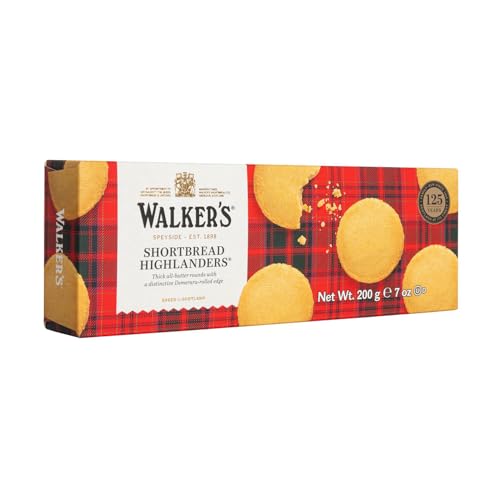 Walkers Traditionell Schottisches Buttergebäck in Zucker gerollt, 200g von Walkers