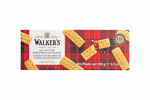 Walkers Traditionelles Schottischem Buttergebäck in Finger-Form, 150g von Walkers